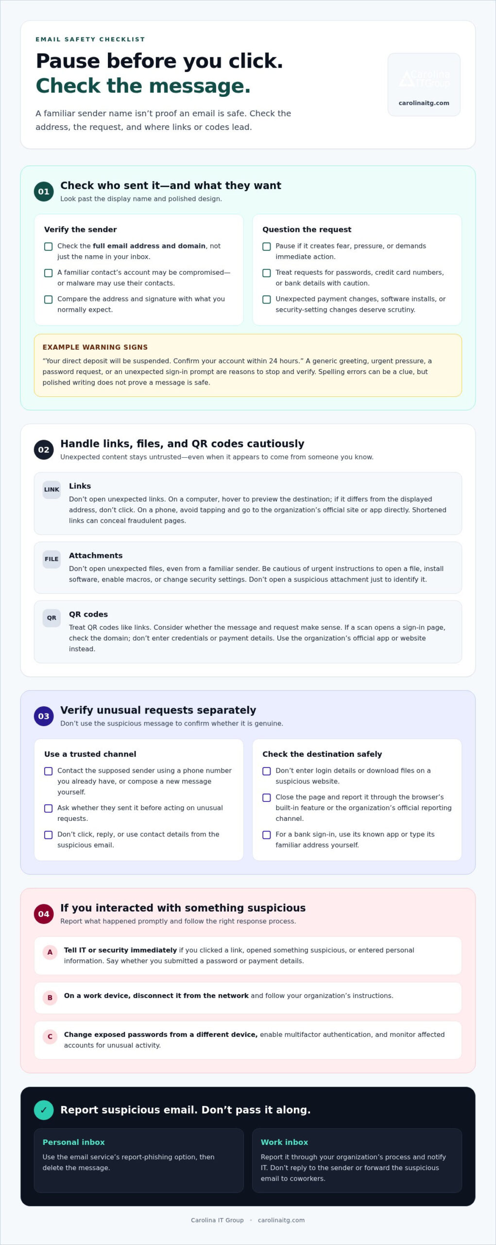 How to Spot a Phishing Email, Even From Someone You Trust